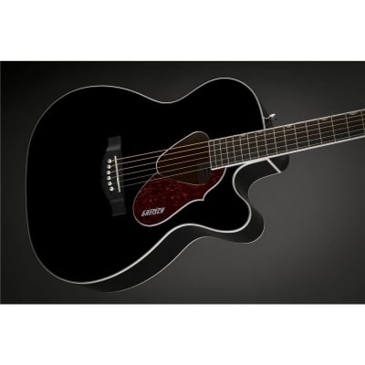 Gretsch Acoustic Collection G5013CE Rancher Jr Acoustic Electric Guitar, Rosewood Fretboard, Black image 11