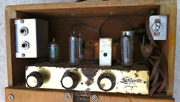 VINTAGE 60'S LAFAYETTE KT-92 TUBE AMPLIFIER imagen 5