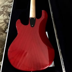 G&L LB100 90's Translucent Candy Apple Red image 3