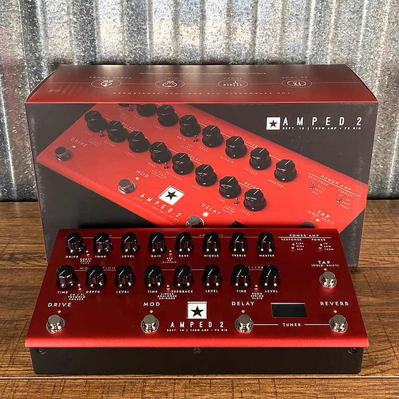Blackstar Amped 2 100 Watt 2 Channel Amplifier Guitar Multi Effect Pedal image 1