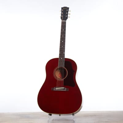 Gibson 60s J-45 Original, Adjustable Saddle , Wine Red | Modified image 2