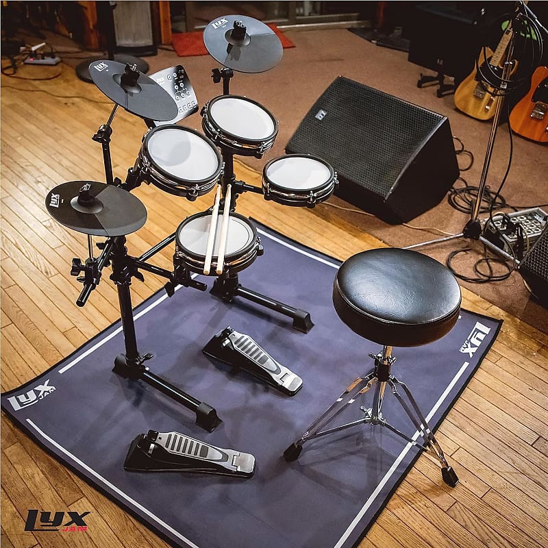 Electronic Drum Set Portable Drum Pad Roll-up Drum Machine Practice Drum  Kit With Headphone Drumsticks Foot Pedals,16 drum Sounds Tambourine Mode 7