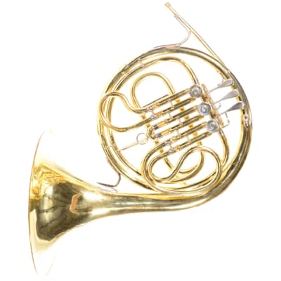 King H.N. White 1955 Single French Horn Outfit USED image 1