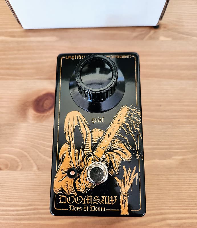 Does It Doom Doomsaw Distortion Pedal w/ Bonuses Reverb