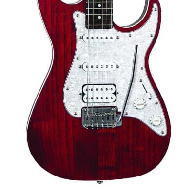 Michael Kelly 63OP Trans Red Electric Guitar | Reverb