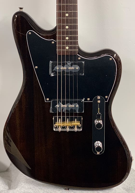 Fender Made in Japan Mahogany Offset Telecaster P90 SN:3588 ≒3.70kg 2019  Black Trans 【Limited】