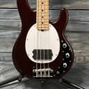 Sterling by Music Man Ray 4 Short-Scale StingRay RAYSS4 Electric Bass Guitar - Dropped Copper