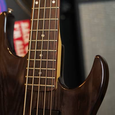 Samick Arts Bass Guitar V strings 1990's Active Passive PJ image 4
