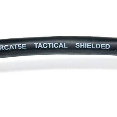 Elite Core SUPERCAT5 | Ultra-Durable Shielded CAT5E | Shielded Tactical Ethernet to Booted RJ45 | 5'ft image 4