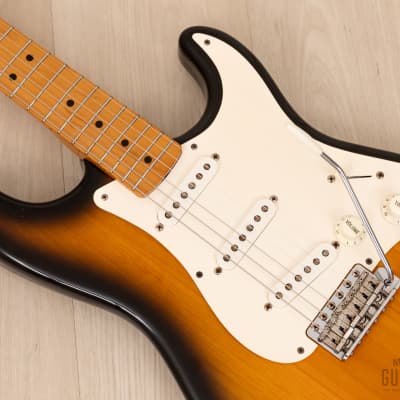 1994 Fender American Vintage '57 Stratocaster Sunburst Near-Mint w/ Hangtags, Case image 7