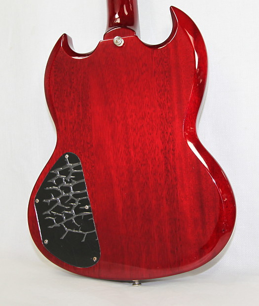 【2024春夏新色】 Epiphone 2005 Cherry Custom Vibrola Maestro G-400 SG Red ギター