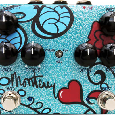 Keeley Monterey Rotary Fuzz Vibe Effects Pedal image 2