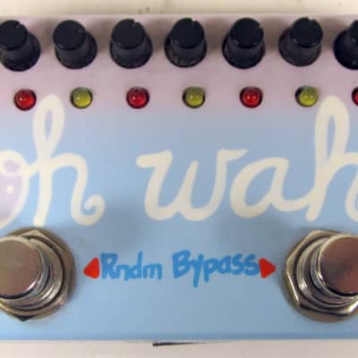 Used Zvex Ooh Wah II Tremolo/Wah Hand Painted Mint Condition for sale