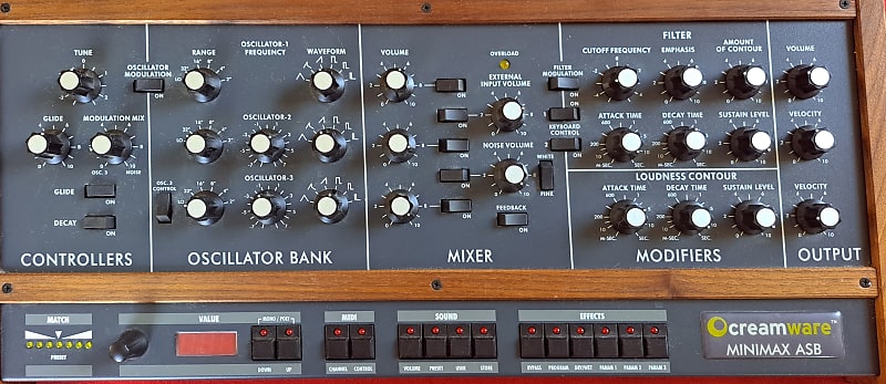 Creamware ASB Minimax 2006 RARE | Reverb