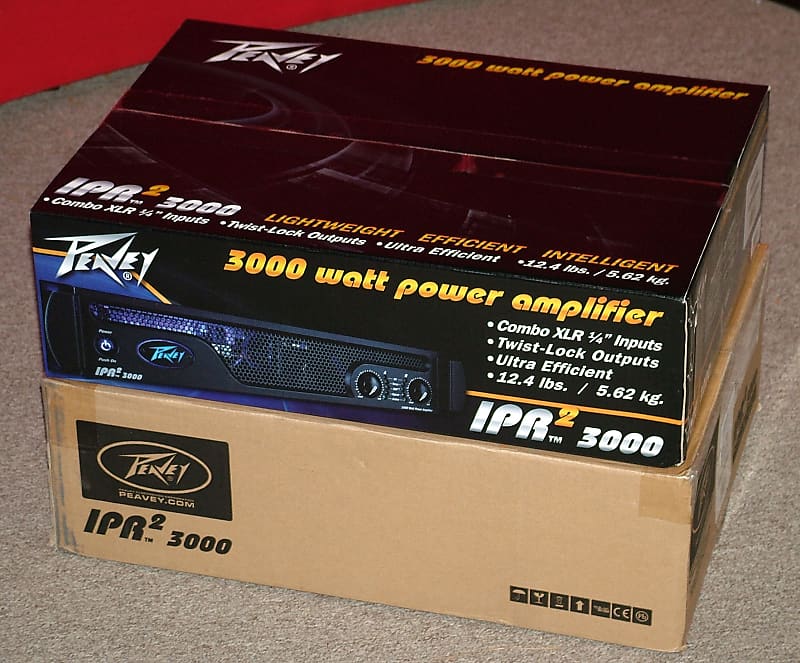 Peavey IPR2 3000 Lightweight Power Amplifier New in Box Reverb