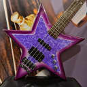 Warwick RockBass Artist Line Bootsy Collins "Space Bass", 4-String - Special Purple Bootsy Finish, P
