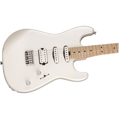 Charvel Pro-Mod San Dimas Style 1 HSS HT M Guitar, Maple, Platinum Pearl image 3