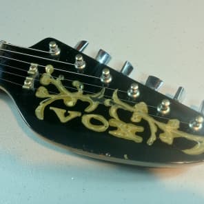 RARE 1968 Vox Starstream Guitar 6-String CHERRY Finish VINTAGE!!! image 20