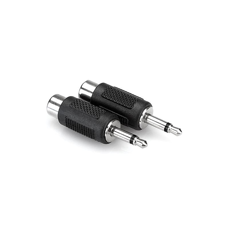 Hosa GRM114 RCA Male to 3.5mm Male - Pair image 1