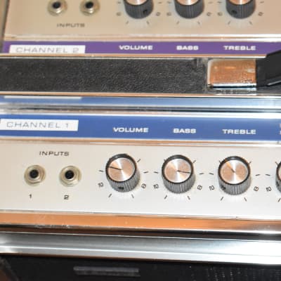 baldwin professional deluxe amplifier 1960's silver image 3