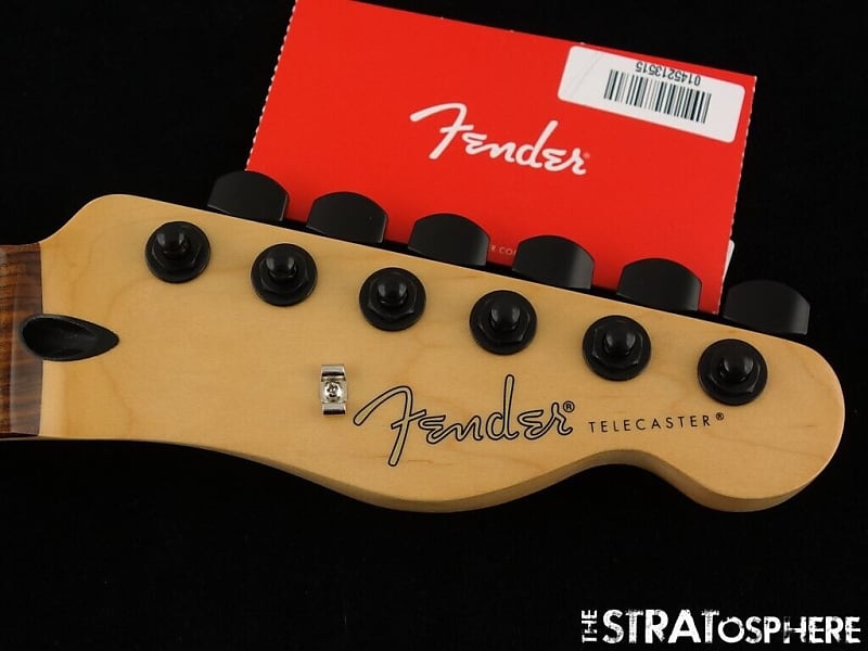 Fender Player Telecaster Tele NECK & HIPSHOT BLACK LOCKING Reverb