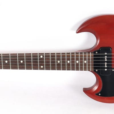 2011 Gibson SG Special 60s Tribute Left-Handed Electric Guitar Satin Cherry image 2