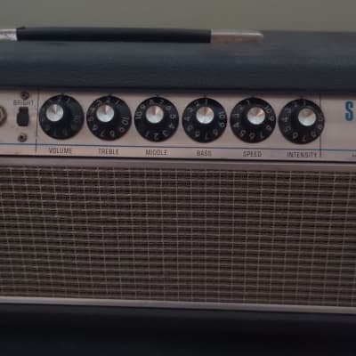 Fender Showman "Drip Edge" 2-Channel 85-Watt Guitar Amp Head 1968 - 1970 - Silverface image 5