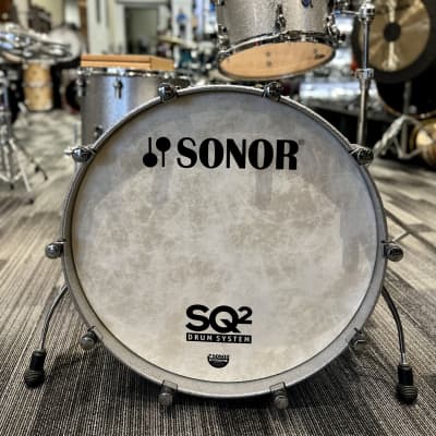 Sonor SQ2 2022 - Silver Sparkle Lacquer | Reverb