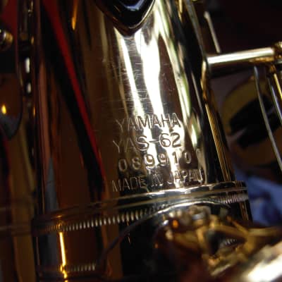 Altsaxophon Yamaha YAS-62 Sax alto Japan Saxophon image 9