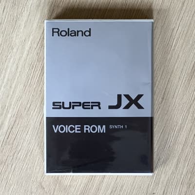 Roland Super JX / JX-10 / MKS-70 // VR-102 SYNTH 1 ROM cartridge// 80s Very Rare & Boxed