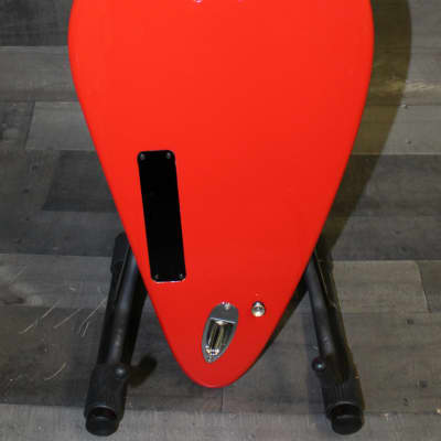 American Showster Biker Gas Tank electric Guitar wit hard case! Harley color orange image 3
