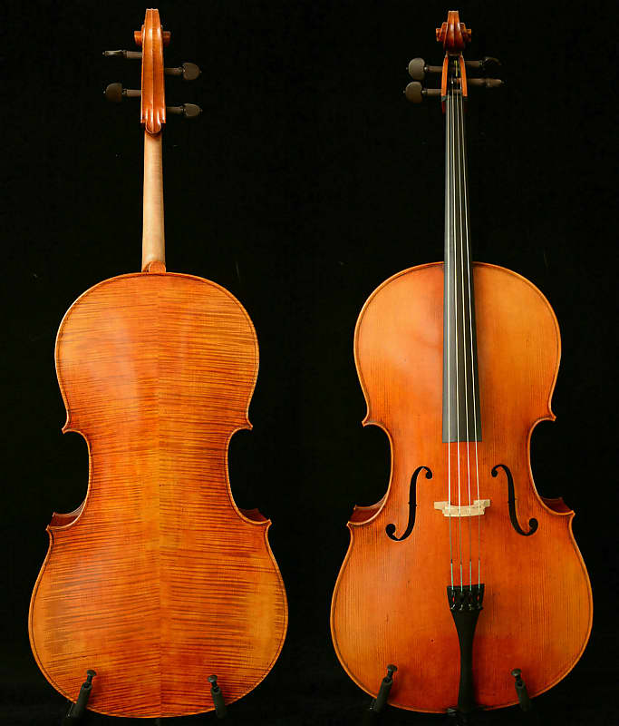 Outstanding Cello Stradivari Cello Master's Own Work Reverb