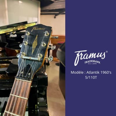 Framus Guitare Electrique Atlantik 5/110T 1960 image 4