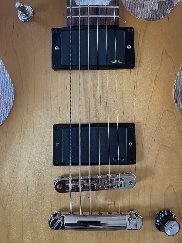 サイズ交換ＯＫ】 EMG 81/85搭載 Gibson LesPaul モデル LPJ ギブソン