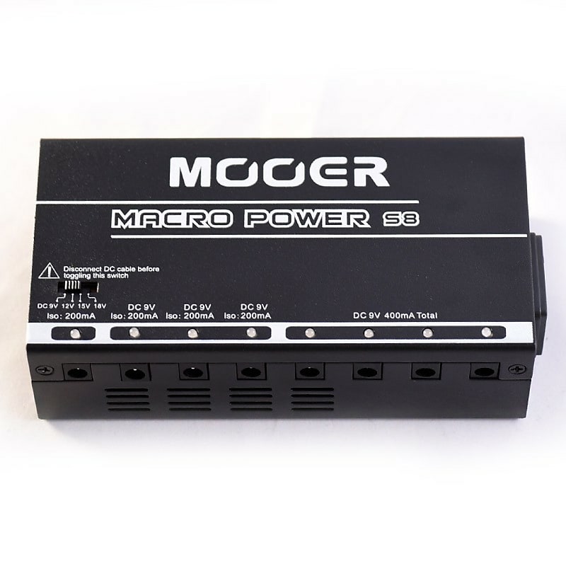 Mooer Macro Power S8 8 Outlet Isolated Power Supply - | Reverb
