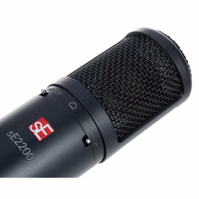 sE Electronics sE2200 | Large Diaphragm Multipattern Condenser Microphone. New with Full Warranty! image 10