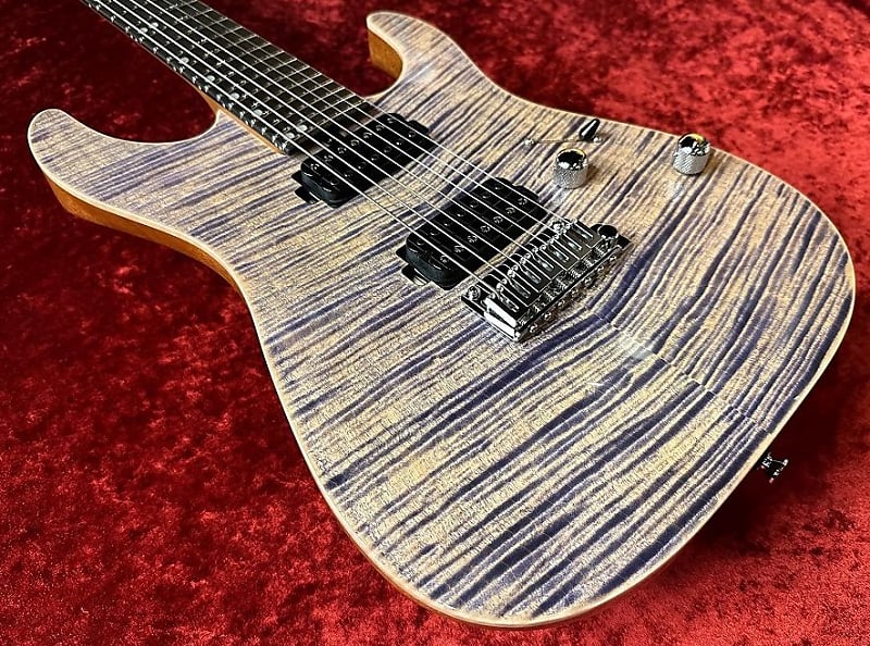 T's Guitars DST-24 7st Custom -Extra Purple Fade- [GSB019