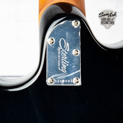 Sterling by Music Man Sabre Electric Guitar (Deep Blue Burst) (QBR) image 7