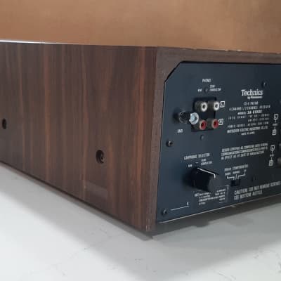 Technics SA-8100X 1974 - Wood cabinet image 13