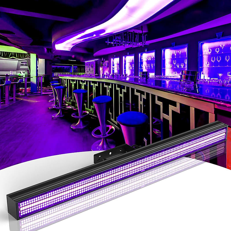 Stage Light Bar, 720 Led 150W Rgbw Dj Light Bar, Wall Washer Reverb