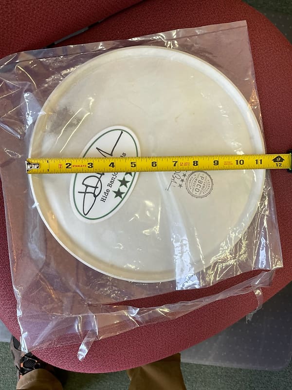 Balsam Banjo Works John Balch pre-mounted goat skin 11 inch | Reverb