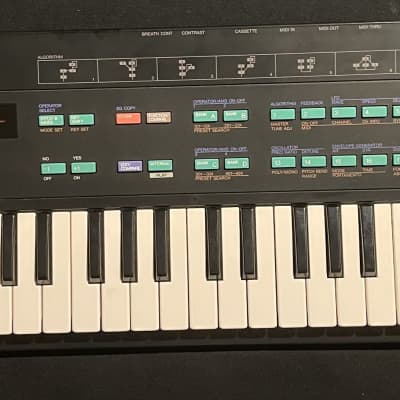 Buy used Yamaha DX100 Programmable Algorithm Synthesizer 1985 - Black