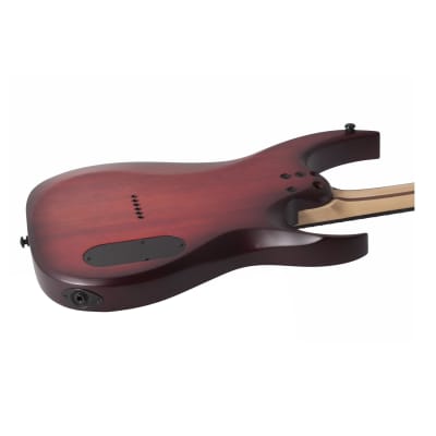 Schecter Sunset-6 Extreme Left Handed Electric Guitar - Scarlet Burst image 5