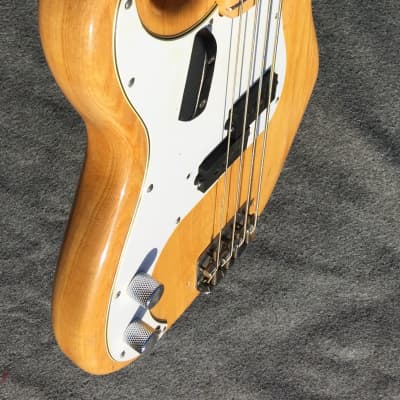 Fender Precision Bass Lefty 1975 Natural image 4