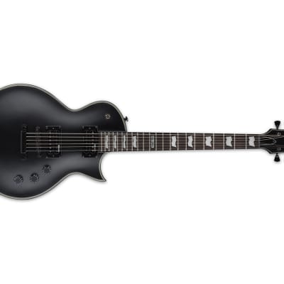 ESP LTD EC-256 6-String Electric Guitar - Black Satin image 3