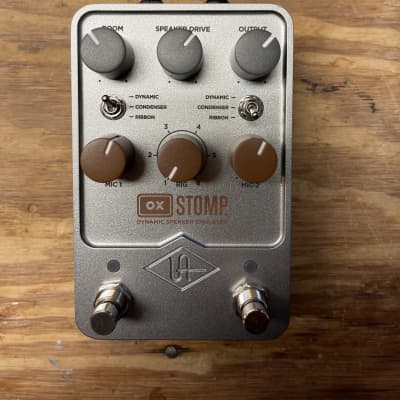 Reverb.com listing, price, conditions, and images for universal-audio-ox-stomp-dynamic-speaker-emulator
