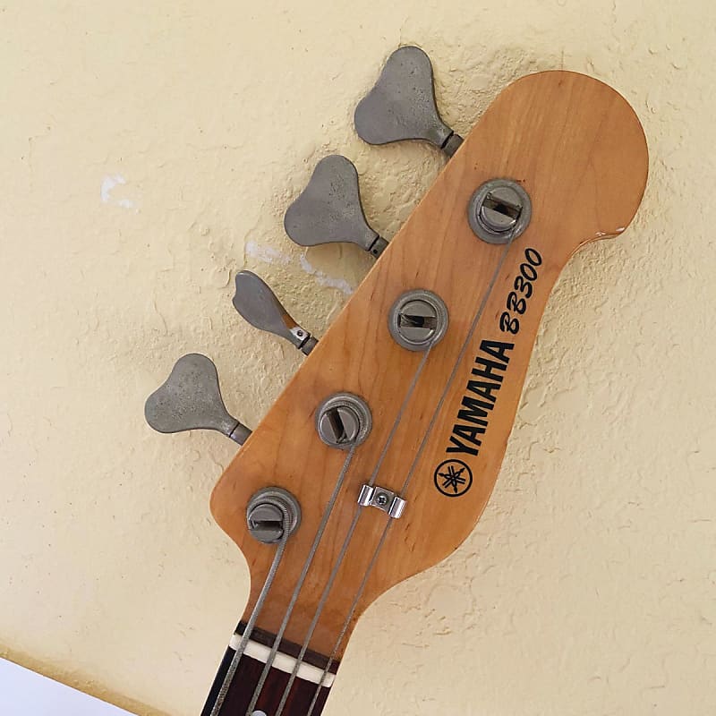 Yamaha BB Bass Tuning Pegs / Tuners 1984 Chrome Reverb