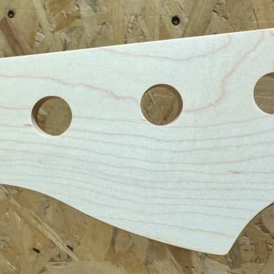 Luthier Made Jazz bass neck - Natural image 3