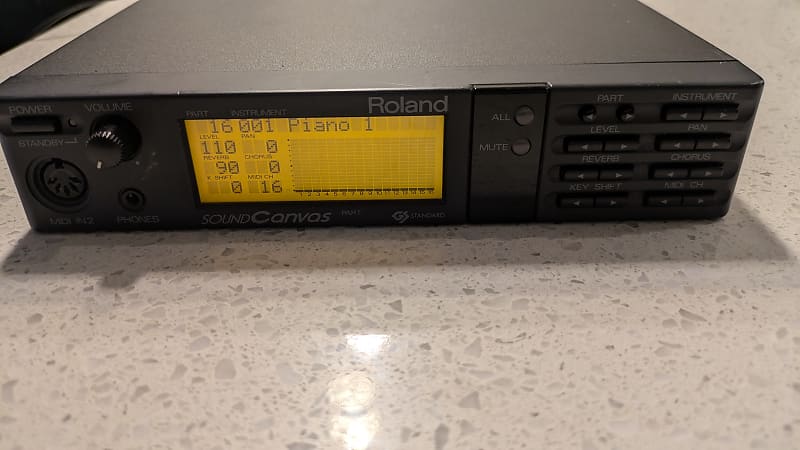 Roland Sound Canvas SC-55 MIDI Sound Generator | Reverb Canada