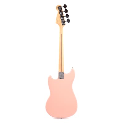 Fender Player Mustang Bass PJ Shell Pink w/Mint Pickguard (CME Exclusive) image 5